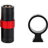 Generic Telescopio Accessori 32mm 1.25 Focuser Guide Scope 125mm Lunghezza focale Finderscope con staffa per astronomico