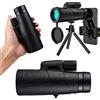 WANWEN 12X50 Monoculare HD ad alta potenza per viaggi Bird Watching Adulti Bambini con supporto per smartphone e treppiede, 2021 Telescopio monoculare più recente little surprise