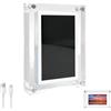 Generic Cornice digitale con memoria da 4 GB, cornice video in acrilico con touch screen e suono, lettore video loop digitale ricaricabile, per amici, familiari, San Valentino, regalo di nozze (5 pollici)