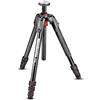Manfrotto 190 Go - Treppiede per fotocamera a 4 sezioni, in alluminio, con blocchi girevoli