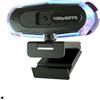JOJIDE 8821A Webcam in streaming 1080P 60FPS | Fotocamera con messa a fuoco automatica fluida e copertura for la privacy