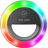 Mobility Lab - ML305745 - Selfie Ring - Anelli luminosi per selfie con luce LED RGB 36 modalità, 3 livelli di luminosità regolabili per smartphone e tablet