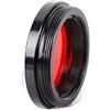 Generic Telescopio Oculare Telescopi astronomici Oculare 6 Selezione colore 1,25 pollici(Red)