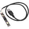 Ausla Modulo Fotocamera da 5 MP, Modulo Fotocamera USB, Modulo Fotocamera da 5 MP, Interfaccia USB HD per WinXP/Win7/Win8/Win10, OS X, con Supporto OTG Plug and Play