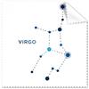 DIYthinker Virgo Constellation Segno zodiacale Occhiali panno di pulizia del panno dello schermo del telefono Cleaner 5Pcs