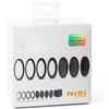 NiSi Kit filtri Swift FS ND da 52 mm-62 mm, ND8 (3 stop), ND64 (6 stop) e ND1000 (10 stop), filtri a densità neutra press-on da 62 mm con adattatori filettati da 52 mm/55 mm/58 mm/62 mm, N-249449