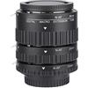 Haofy Tubo di Estensione Macro per Attacco F, Set di Anelli Autofocus in Metallo per Fotografie Ravvicinate, Compatibile con Fotocamere DSLR (MK-N-AF1-A)