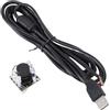 CHEOTIME Webcam a schermo centrale, Modulo fotocamera USB 1080p Plug del sensore CMOS ad alta risoluzione e riproduzione di videocamera per Linux Android e OS X