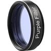 Generic Accessori per telescopi Accessori for telescopi astronomici Filtro luminoso 1,25 Arancione Viola Giallo Blu Rosso Verde(Purple)