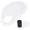 Generic Diffusore flash per fotocamera | Modificatori di luce diffusore fotografico | Fotografia pieghevole bianco, diffusore fotocamera per eliminare luce dura e ombra