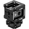 FEICHAO Adattatore di montaggio hot shoe 1/4 foro vite triplo supporto per fotocamera microslr accessori fotografia, Z51339