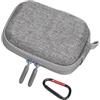 Oxxggkao Custodia sottile per fotocamera Action 6/5Pro/4/3, multifunzione, organizer con cerniera ad accesso rapido