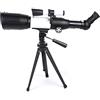 YangRy Refractive Astronomical Telescope, HD Landscape Astronomy Space Finder Telescope with Tripod for 360° Adjustment Getting Started Starry Sky Research YangRy