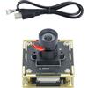 Dasbsug Modulo Della Macchina Fotografica Della Webcam USB Industriale 8MP Risoluzione 4K 30fps Velocità Veloce Focalizzata Per Sistemi di Automazione Webcam USB A Bassa Latenza Con Messa A Fuoco Automatico
