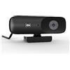 SEVEQIS Webcam FHD 1080P 60FPS H.264 Webcam con messa a fuoco automatica con copertura for la privacy del microfono for desktop PC portatile Riunione Streaming Web Camera USB(C90 2K)
