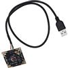 BROLEO USB2.0 Webcam Board, 120 ° Angolo di Campo Autofocus Modulo Fotocamera per Android per Windows per OS X
