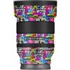 JERXTTON Copriobiettivo protettivo antigraffio per fotocamera Sony FE 35 mm F1.4 GM Body Protector Decal FE 1.4/35 GM 35 1.4 (graffiti rosa)