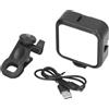 TianfuSpanda Luce selfie clip portatile, 62 LED ricaricabile, 3 modalità colore attenuazione continua, 1200mAh Type-C per telefono, laptop, videoconferenza, trucco, vlog