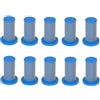 HDWSNXW 10 PZ 50 80 Mesh Agricolo Filtro Antigoccia Ugello In Plastica In Acciaio Inox Impurità Filtrate for UAV RC Drone Parti(Blue SS)