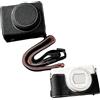 Horett Custodia protettiva per fotocamera portatile in stile retrò Custodia per fotocamera Borsa a tracolla con apertura inferiore ZV1F / ZV-1M2 (Nera)