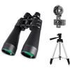 WAFOHSR Binocolo Potente 10-380x100 Telescopio A Lungo Raggio Zoom HD BAK4 Alto Ingrandimento Monoculare Professionale Facile Da Usare(Whole Set)