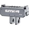 CAZSTYK Securitylock Essendo direzionale attraente supporto per action camera evidenziando accoppiatori pieghevoli a sgancio rapido e action camera sottile