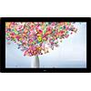 UsmAsk Spacmirrors Cornice fotografica digitale da 19/22/24/27/32 pollici Versione WIFI, 1080P HD, display visivo grandangolare IPS da 178 gradi (Nero 22 pollici)