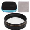Haofy Lente Ravvicinata, Filtro Macro Ravvicinato in Vetro Ottico, Spara più Lontano per Riprendere Fiori e Gocce d'acqua (62 mm)