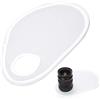 Générique Diffusore Flash per Speedlight - Modificatori Di Luce Semi-Trasparenti Fotografia Fotografia Bianco Pieghevole - natDiffusore ' Della Fotocamera per Eliminare La Luce E Il Dura