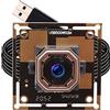 ELP Fotocamera USB autofocus da 5 MP per computer e Raspberry Pi OV5640 USB2.0 Lightburn, modulo per webcam con scheda video incorporata, cavo da 1 m per PC, laptop, Jetson Nano