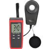 NGTFDCP luxmetro digitale, Misuratore Di Luce UT383S 200.000 LUX Luxmetro Digitale Luminanza Lux Fc Test Max Min Illuminometri Fotometro Professionale per Case Agricoltura Magazzini