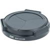 vhbw copriobiettivo automatico compatibile con Leica D-Lux Type 109 fotocamera - plastica nero