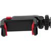 VILLCASE Morsetto per Telefono da Treppiede, Supporto Fotocamera Attacco a Slitta Fredda, Plastico Nero, Angolo Regolabile, per Riprese in Orizzontale e Verticale