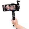 jojofuny Treppiede Per Telefono Cellulare Supporto Tascabile Portatile Di Staffe Di Fissaggio Per Uso Con Gimbal Design Pieghevole Compatto Con Interfaccia Slitta Per Vite