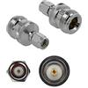 DeLOCK 89985 Adattatore di cavo RP-SMA Nichel - Adattatore per cavo (RP-SMA, Male connector/Female connector, Nickel)