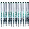Pilot Vpen, penna stilografica usa e getta, colore nero 12 Green