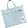 ZEPFJHE Un 4 organizer per documenti con doppia cerniera, borsa portatile per studenti e insegnanti