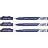 PILOT Fineliner Frixion, set di 3 penne in feltro cancellabili, colore: Nero