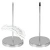 KOSHIFU 2 Pz Porta Scontrini Tavolo Porta Comande Ristorante a Spillo Spike per Ricevute Porta Punte di Carta con Base Rotonda Porta Comanda Cucina per Porta Memo Ristorante Caffè Uffici Bar