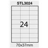 Starline Stl3024 Etichetta Adesiva Bianca, 70 x 37 mm