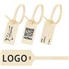 Pobsuier 100 Fascetta di sicurezza Personalizzate Etichetta di Plastica Scrivibile Sigilli per Abbigliamento Scarpe Nome Regalo 300mm