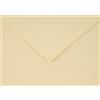 Netuno 25 buste lettera colorate giallo chiaro formato C6 114 x 162 mm 115g Sirio Color Paglierino buste per partecipazioni taglio a punta gommate