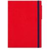 Legami - Agenda Settimanale Maxi, 12 Mesi, da Gennaio 2024 a Dicembre 2024, in 6 Lingue, Chiusura con Elastico, Planner mensile gennaio 2025, Piano Ferie, Rubrica, 19,5x26,5 cm, Colore Red passion