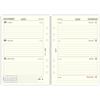 Agendepoint.it Ricambio agenda organizer settimanale a righe BI-LINGUA 15x21cm A5 6fori multilingua avorio