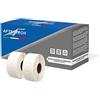 Aftertech 2x 11355 19x51mm Rotoli di Etichette adesive compatibili (500 Etichette/rotolo = 1000 totali) per Dymo LabelWriter Seiko SLP etichettatrici stampanti S0722550 2x11355