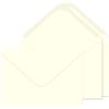 Ouzoustate Buste formato A7, confezione da 100 buste da 13,3 x 18,4 cm, con patta a V, adatte per foto da 13,3 x 18,4 cm, biglietti, matrimoni, inviti, annunci, regali per bambini, 13,3 x 18,4 cm (colore crema)