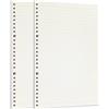 Zelten Ricarica di fogli di carta perforata per raccoglitori a 6 fori, organizer, diario personale, taccuino, agenda ricaricabile, lined, B5/26 Hole