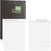 INTEMPO AGENDA SETTIMANALE CON SPIRALE VISTAPLAN F.TO 21X28 CM COPERTINA NERA