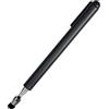 Qyrugcxs Penna Stilo Telescopica Universale Penna Stilo per Touch Screen Puntatore Retrattile e Stilo con Speciale Punta Floccata (Nera)