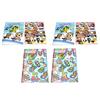 Toki QUADERNONE QUADERNO TOKIDOKI 6 pezzi SCUOLA a quadretti 1 cm Panini + OMAGGIO PENNA GLITTERATA